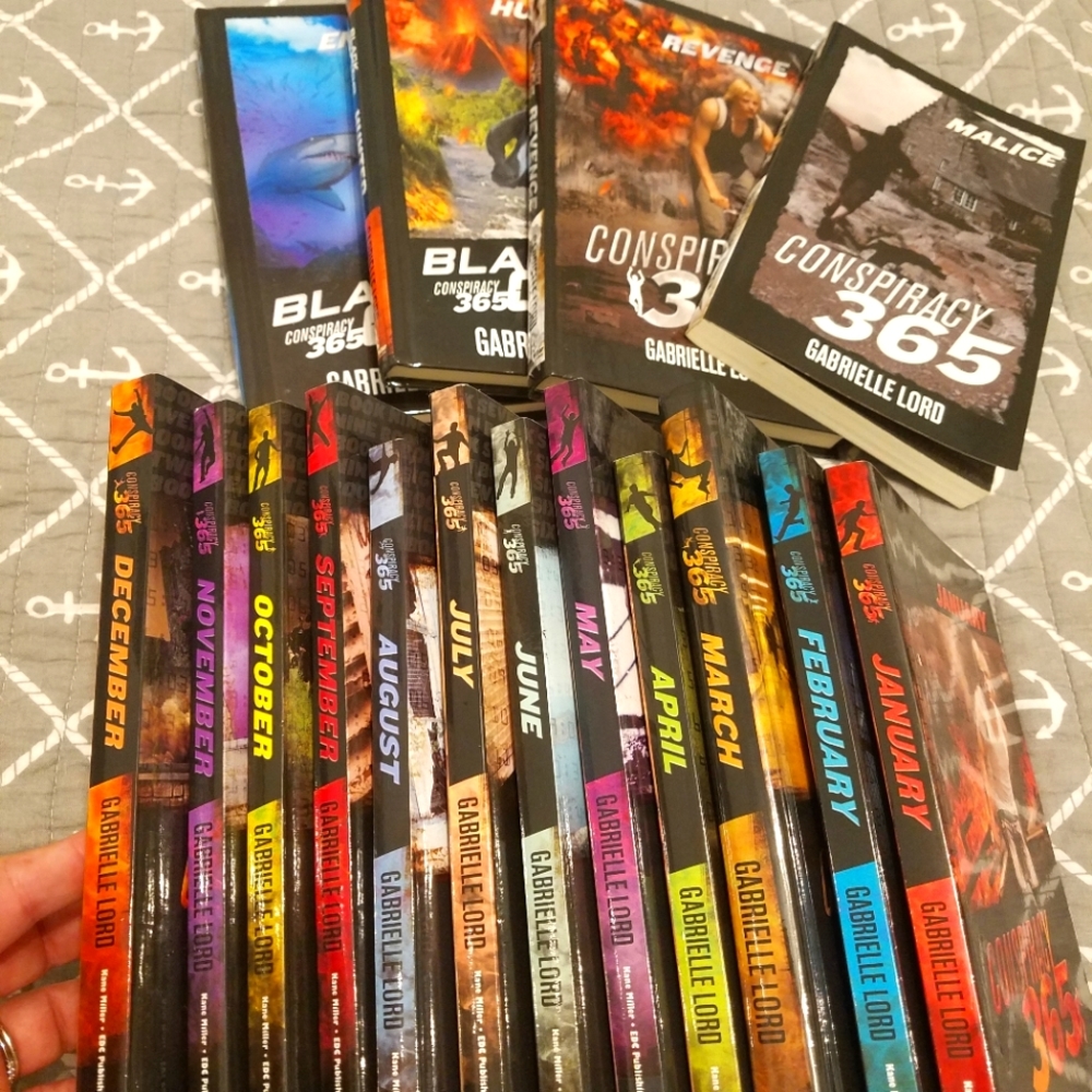 Teen book series. Conspiracy 365
